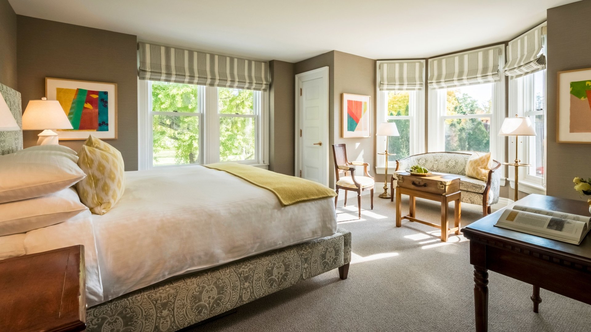 Rowland House Superior bedroom interior.