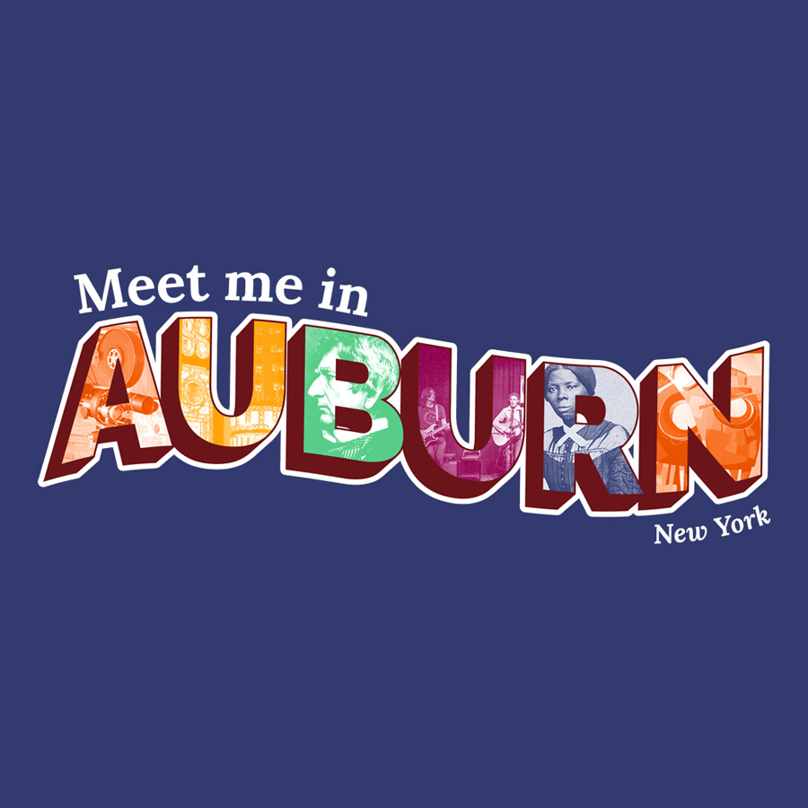Meet me in Auburn logo.
