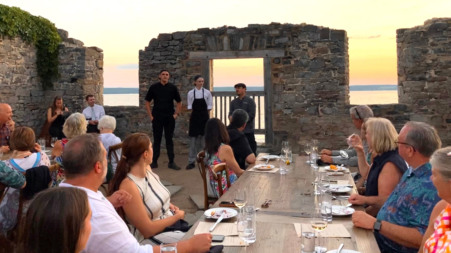 Dinner in the Grist Mill